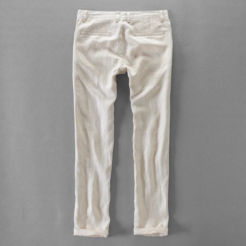 Pantalón de Lino Blanco