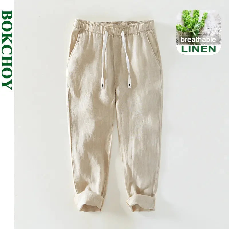 Pantalón de Lino Puro