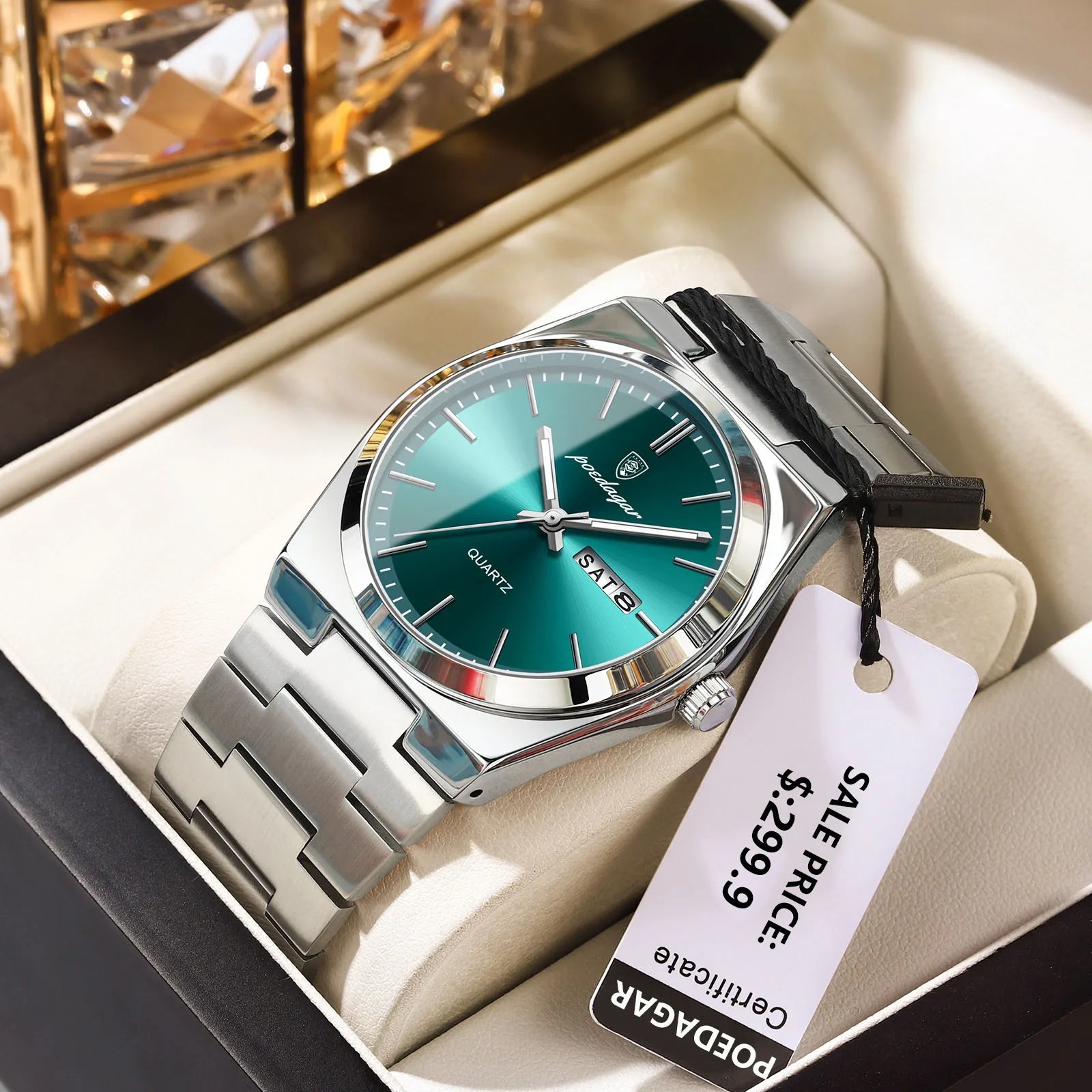 Reloj Clásico de Acero