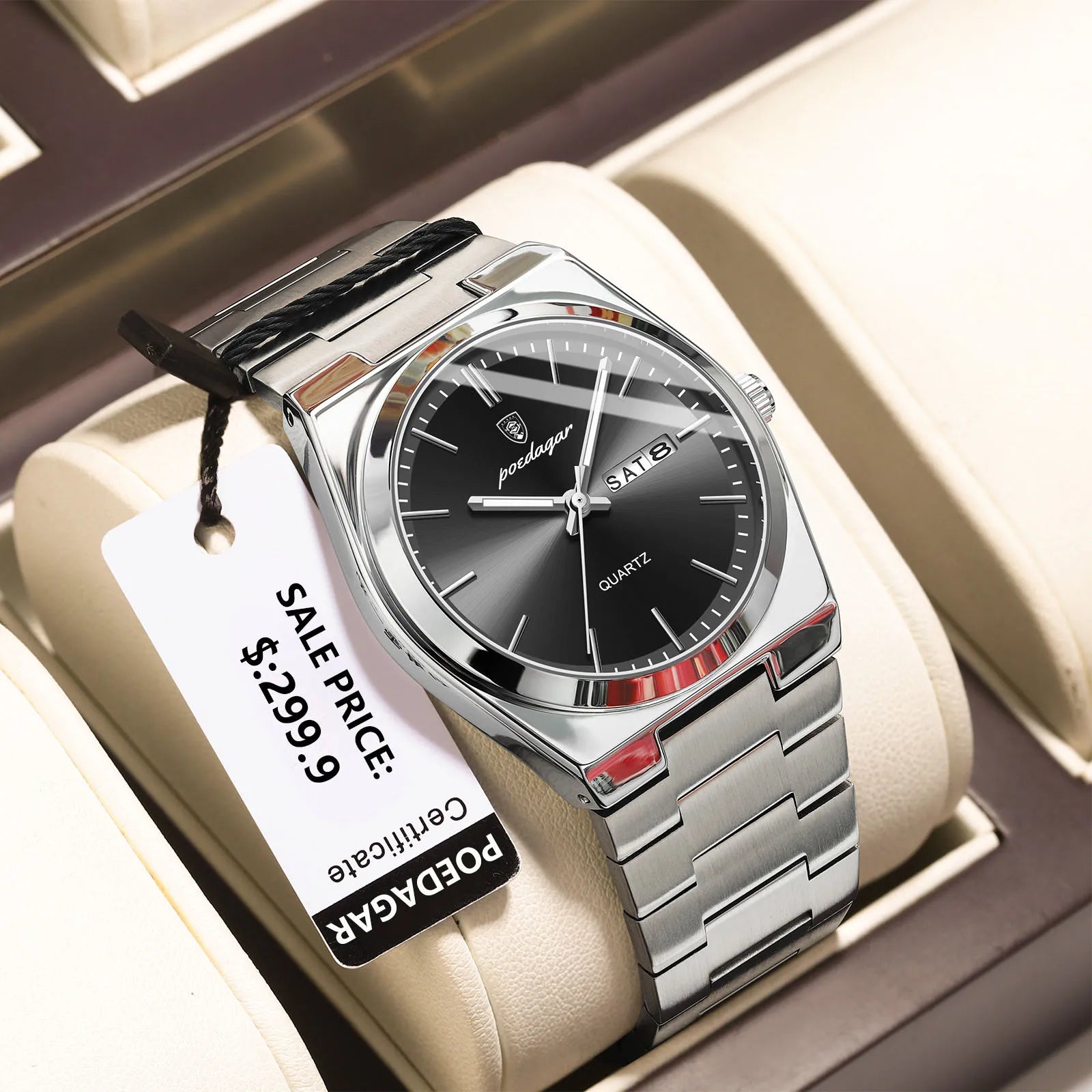 Reloj Clásico de Acero