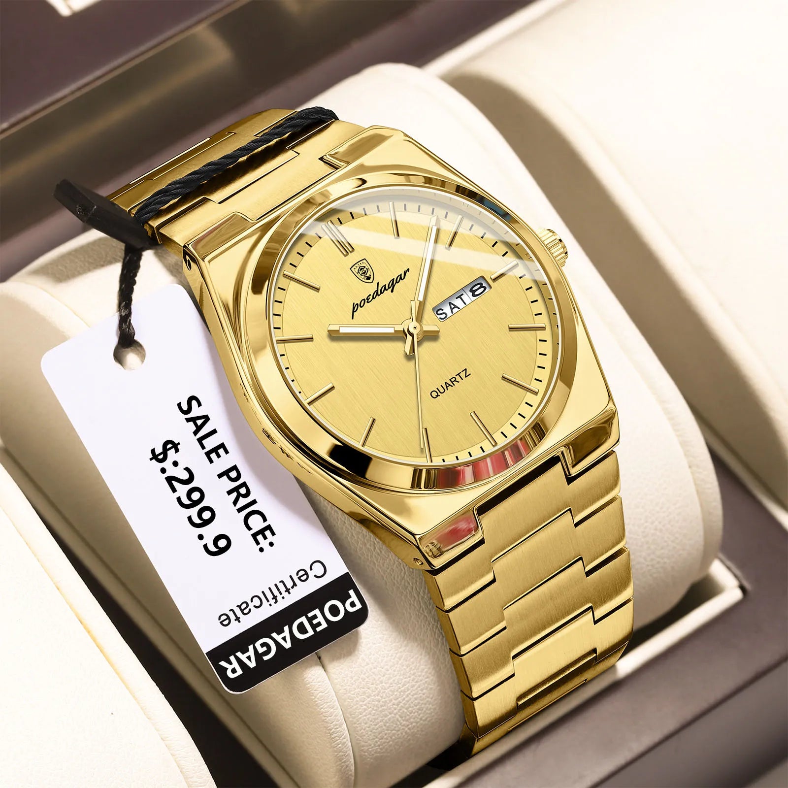 Reloj Clásico de Acero