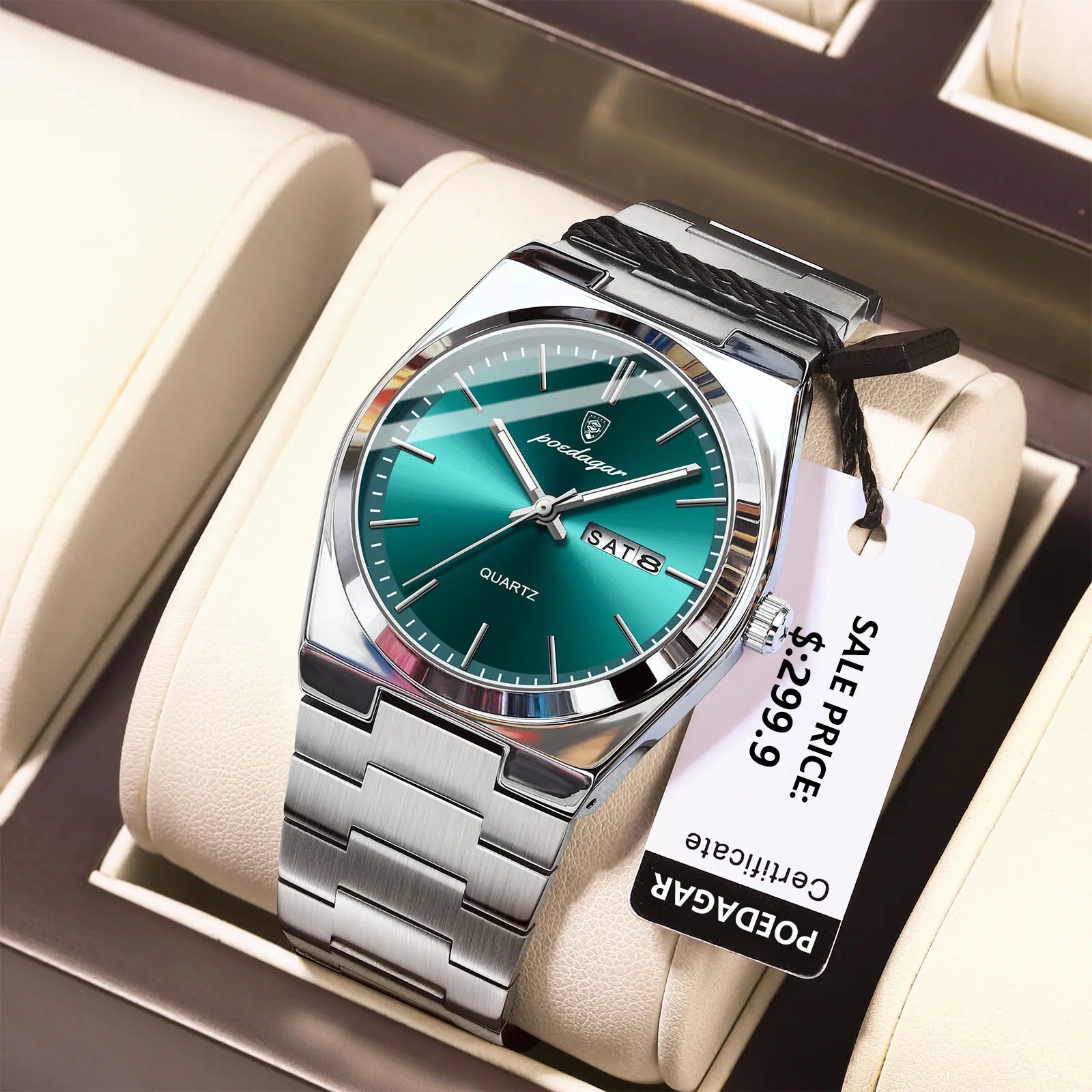 Reloj Clásico de Acero