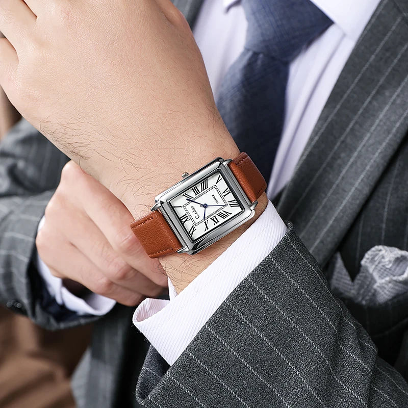 Reloj Minimalista Cuero