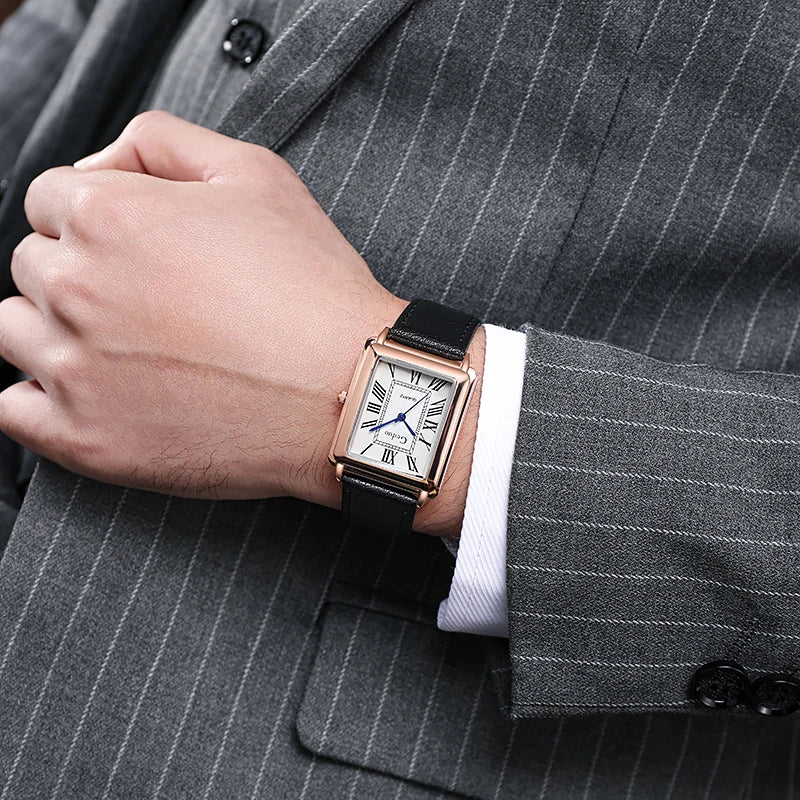 Reloj Minimalista Cuero