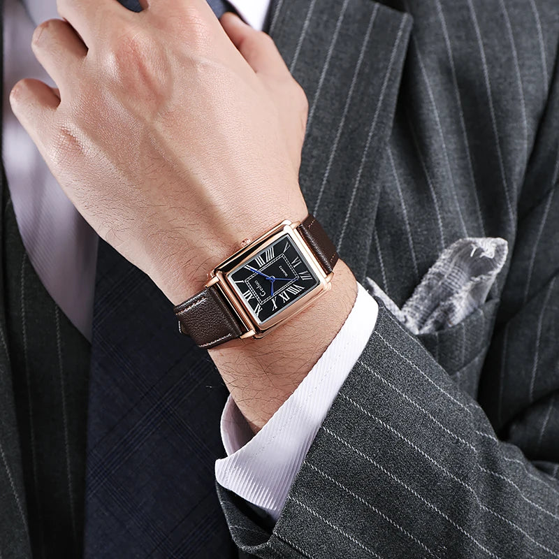 Reloj Minimalista Cuero